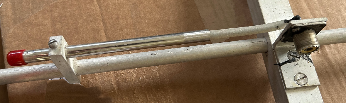 Image of gamma match for 2 meters