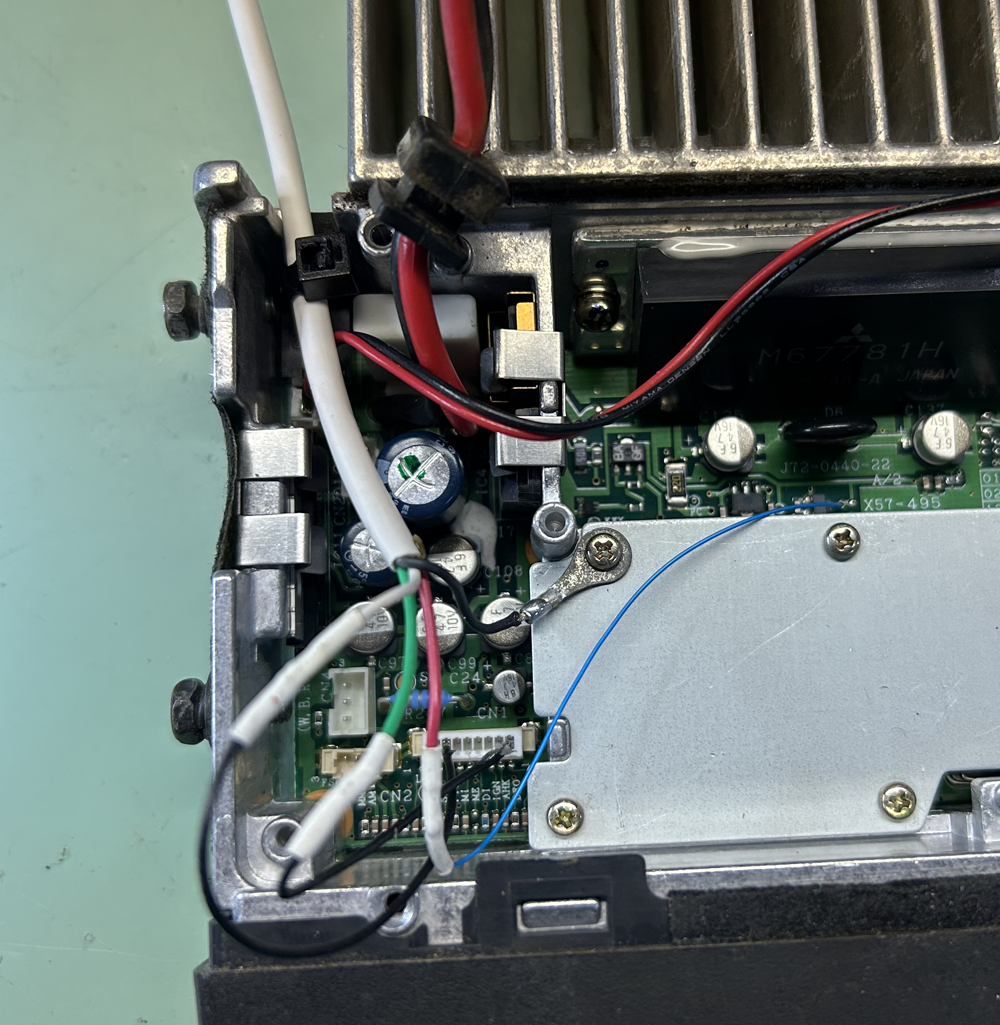 TNC cable strain relief
