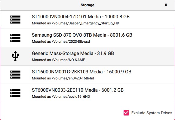 Storage