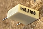 1500pF capacitor